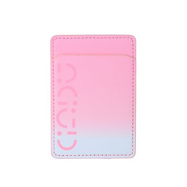 Tarjetero Para Celular Sintético Rosa 6.5x9.5 cm