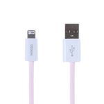 Cable-De-Carga-Y-Datos-Miniso-USB-A-Lightning-Nailon-Reforzado-Rosa-12W-1-26455