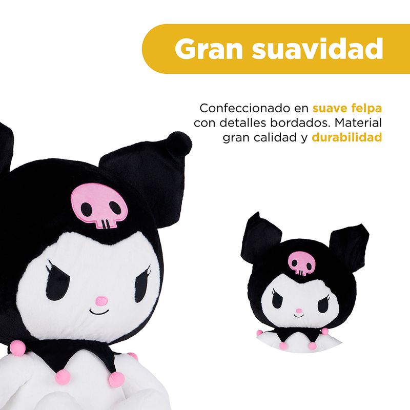 Peluche-Sanrio-Kuromi-Felpa-Blanco-4-27614
