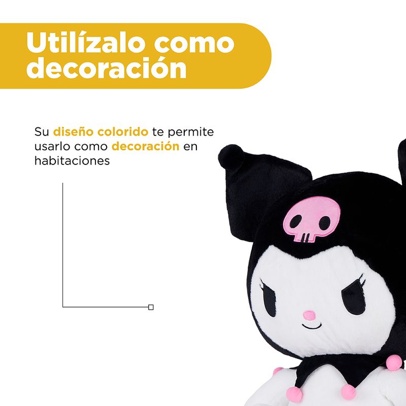 Peluche-Sanrio-Kuromi-Felpa-Blanco-6-27614