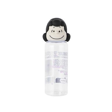 Botella De Viaje Con Tapa Enroscable Snoopy Lucy Plástico Transparente 50 ml