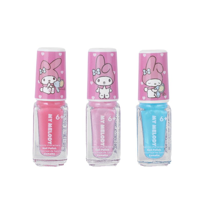 Set-Esmaltes-Para-U-as-Infantiles-Sanrio-My-Melody-3-ml-3-Piezas-1-26333