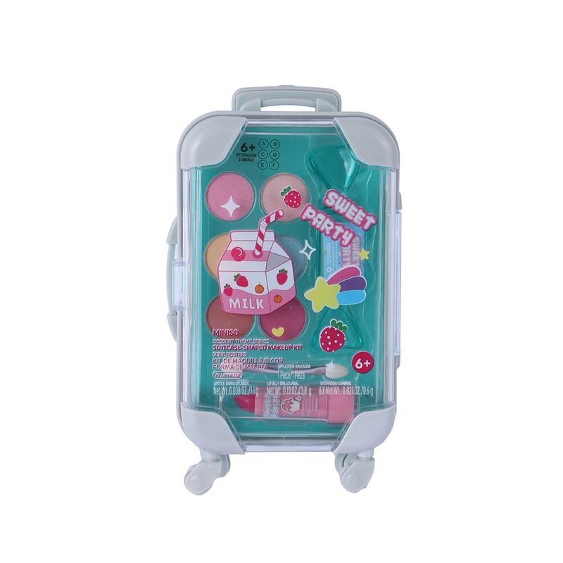 Kit-Maquillaje-Para-Ni-a-Con-Estuche-Tipo-Maleta-MINISO-Sweet-Party-Verde-Aqua-1-1-gr-0-6-gr-3-8-gr-9-Piezas-1-26338