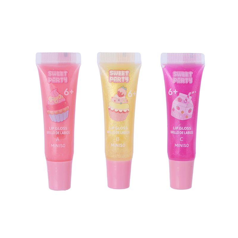 Set-Brillos-Labiales-L-quidos-MINISO-Sweet-Party-7-ml-Dulce-Infantiles-3-Piezas-1-26342