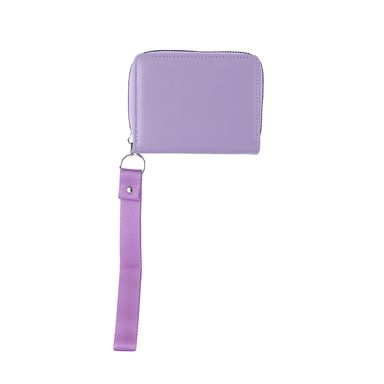 Cartera Con Correa Para Mujer Sintética Lila 12x9x3 cm