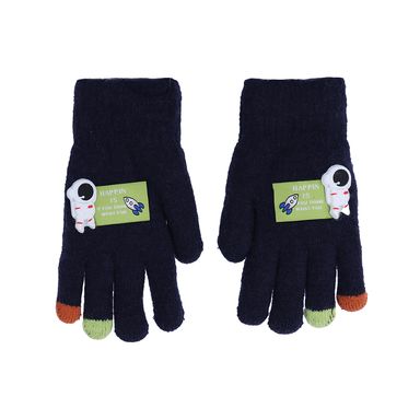 Guantes De Invierno Astronauta Infantiles Textiles Azul Marino