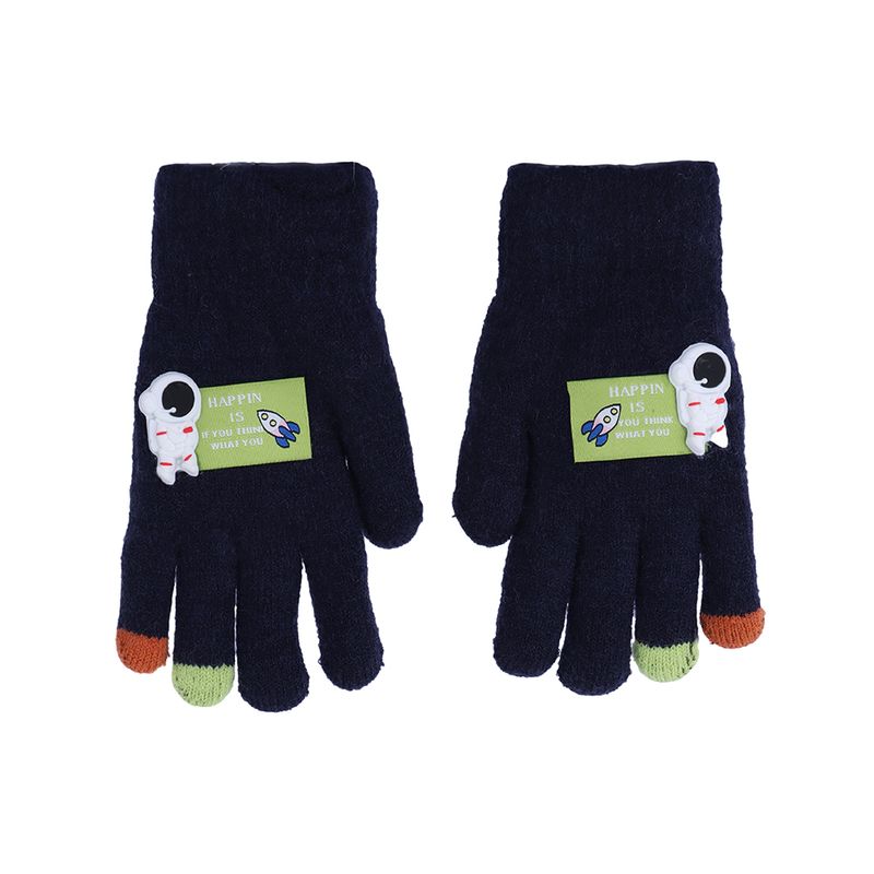 Guantes-De-Invierno-Astronauta-Infantiles-Textiles-Azul-Marino-1-27338