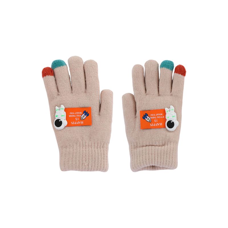 Guantes-De-Invierno-Infantiles-Astronauta-Doble-Capa-Textiles-Beiges-Unitalla-1-27340