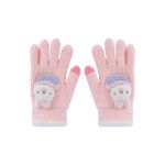 Guantes-De-Invierno-Infantiles-Conejito-Afelpados-Textiles-Rosas-Unitalla-1-27342