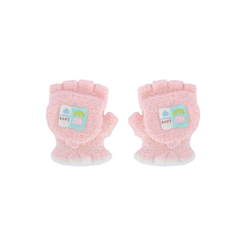 Guantes-De-Invierno-Infantiles-Textiles-Rosa-Unitalla-1-27343