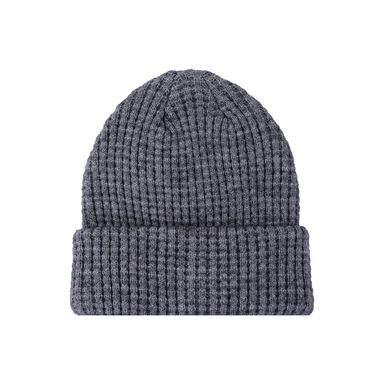 Gorro De Invierno Tejido Acanalado Textil Gris 57 cm (Unitalla)
