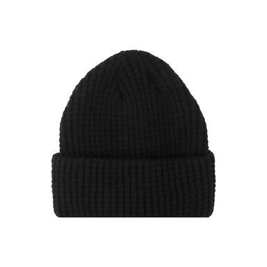 Gorro De Invierno Tejido Textil Negro Unitalla