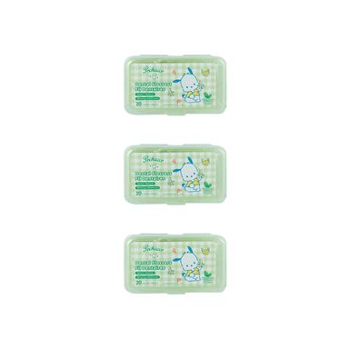 Set Paquete Hilos Dentales En Arco Sanrio Pochacco Desechables Menta 3 Piezas