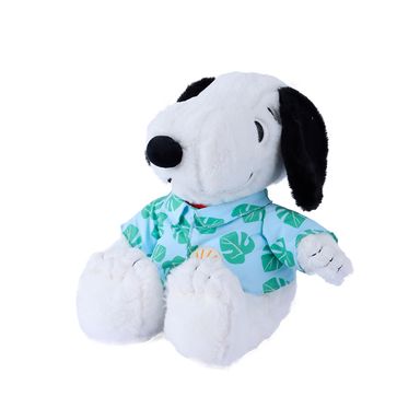 Peluche Snoopy Camisa Hawaiana Felpa Blanco 17x27 cm
