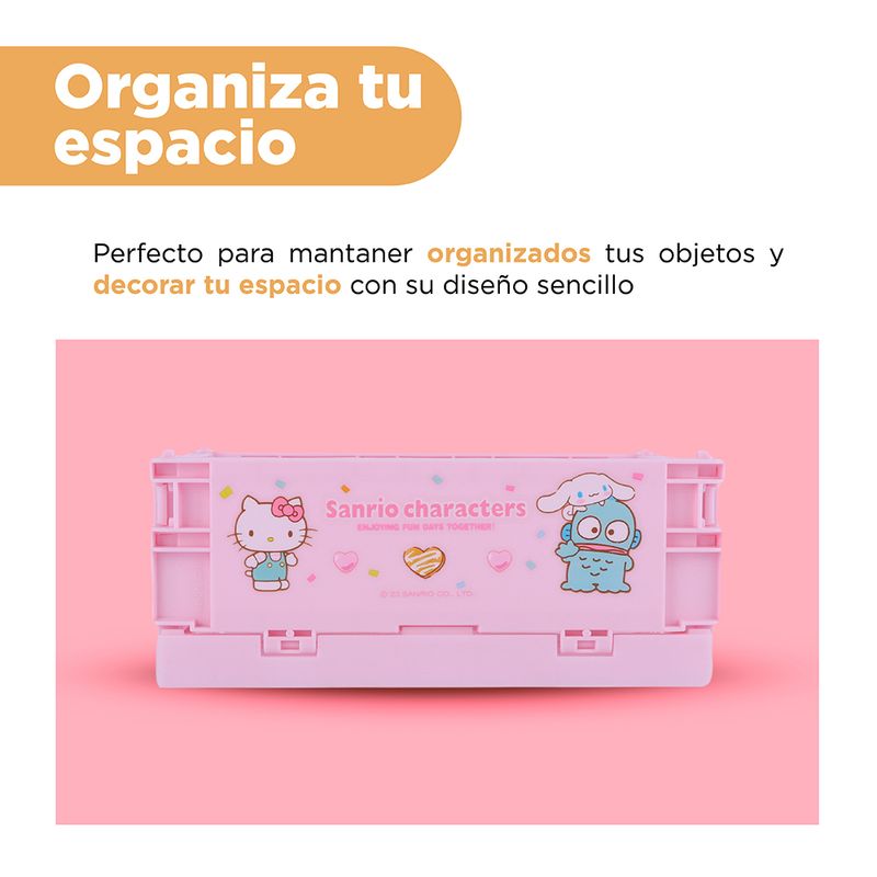 Cesta-De-Almacenamiento-Sanrio-Pl-stico-Rosa-4-25156