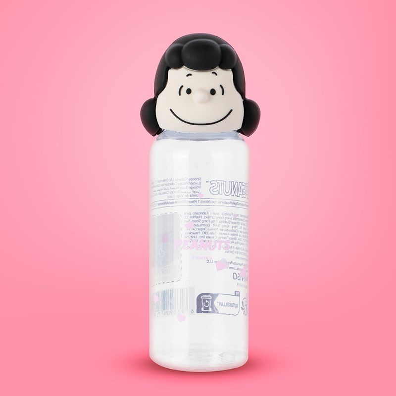 Botella-De-Viaje-Con-Tapa-Enroscable-Snoopy-Lucy-Pl-stico-Transparente-50-ml-2-26474