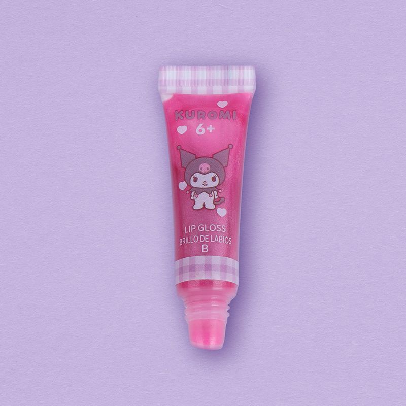 Set-Brillos-Labiales-L-quidos-Sanrio-Kuromi-Infantiles-7-ml-Frutales-3-Piezas-2-26328