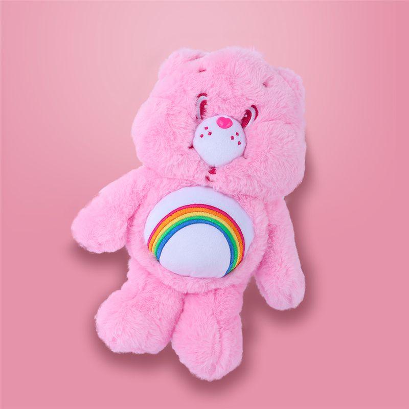Mochila-De-Peluche-Ositos-Cari-ositos-Alegrosita-100-Poli-ster-Rosa-18x31-cm-2-27489