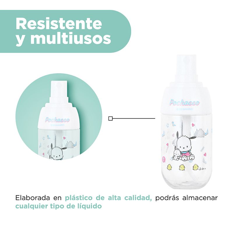 Botella-De-Viaje-Con-Atomizador-De-Spray-Sanrio-Pochacco-Transparente-60-ml-4-26211