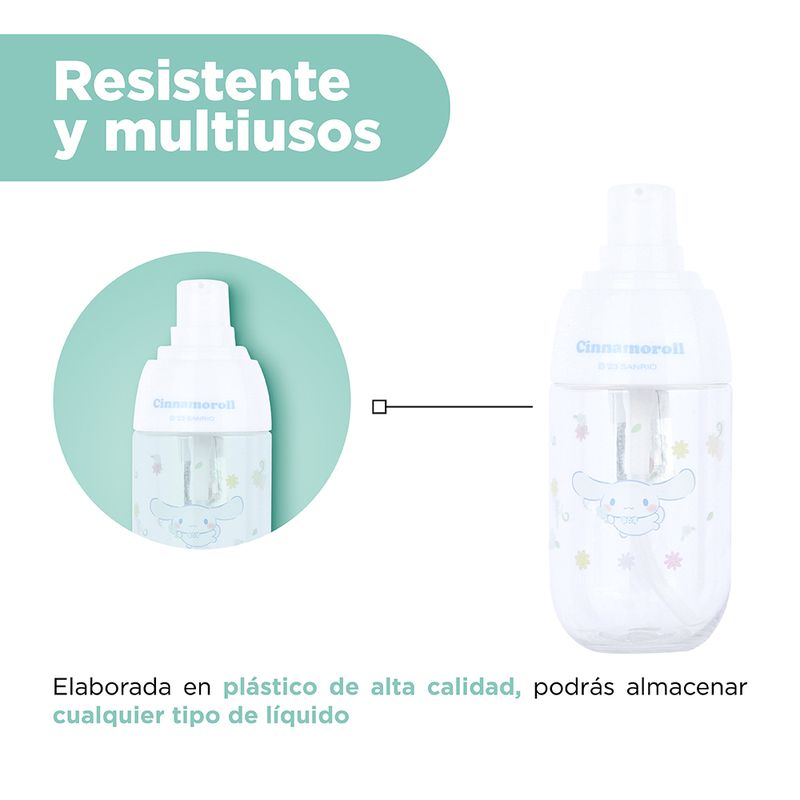 Botella-De-Viaje-Con-Dispensador-Sanrio-Cinnamoroll-Transparente-60-ml-4-26213