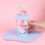 Vaso-Con-Tapa-Y-Popote-Sanrio-My-Melody-Pl-stico-Azul-535-ml-2-25748