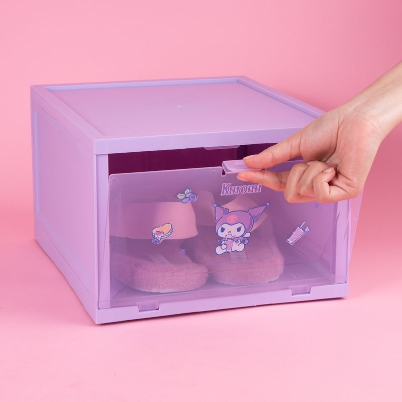 Caja-De-Almacenamiento-Sanrio-Kuromi-Zapatos-Sint-tica-Morada-Armable-2-25295