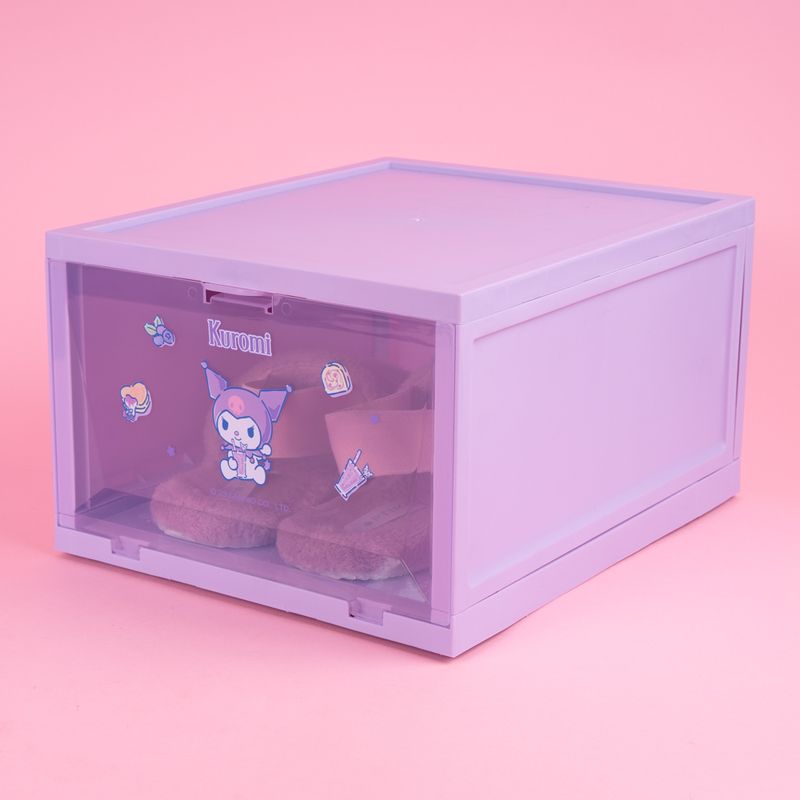 Caja-De-Almacenamiento-Sanrio-Kuromi-Zapatos-Sint-tica-Morada-Armable-6-25295