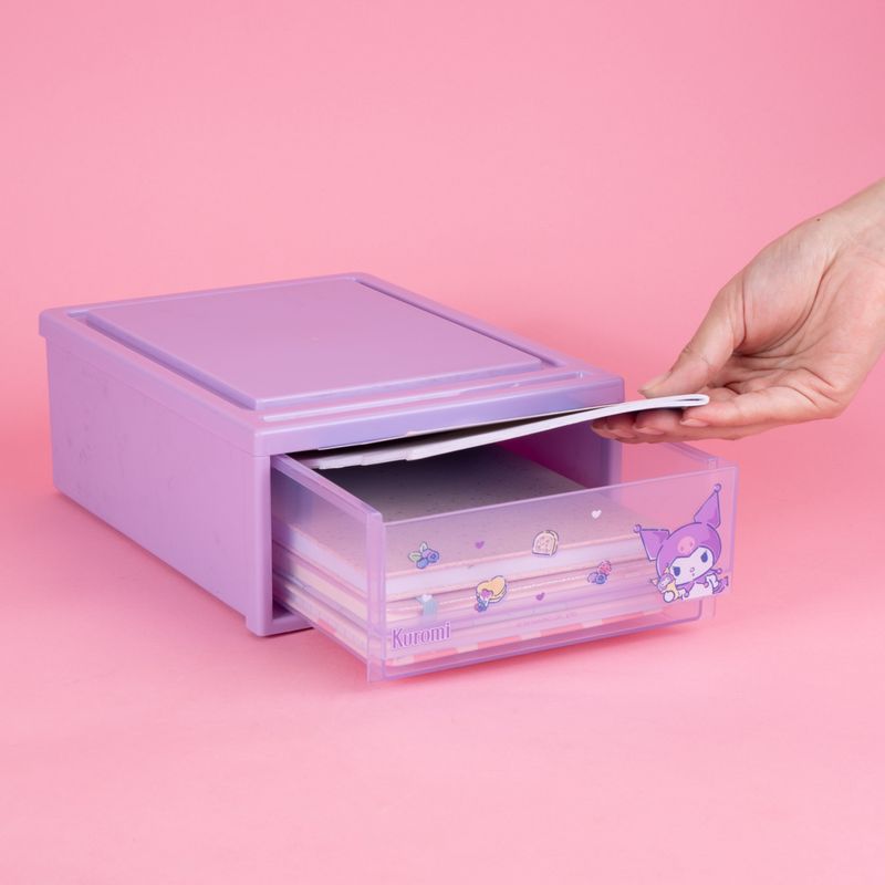 Organizador-De-Escritorio-Con-Caj-n-Sanrio-Kuromi-Pl-stico-Rosa-2-25767