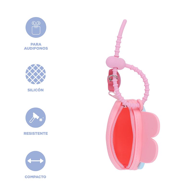 Funda-Protectora-Para-Airpods-Pro-Sanrio-My-Melody-Silicona-Rosa-3-25315