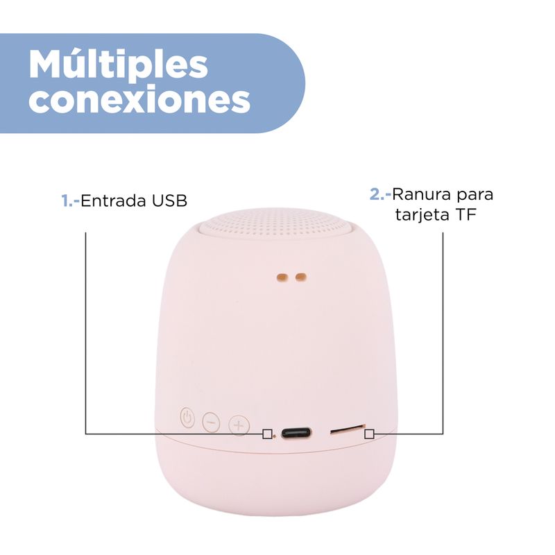 Bocina-Inal-mbrica-Miniso-Minimalista-Sint-tica-Rosa-6-25316