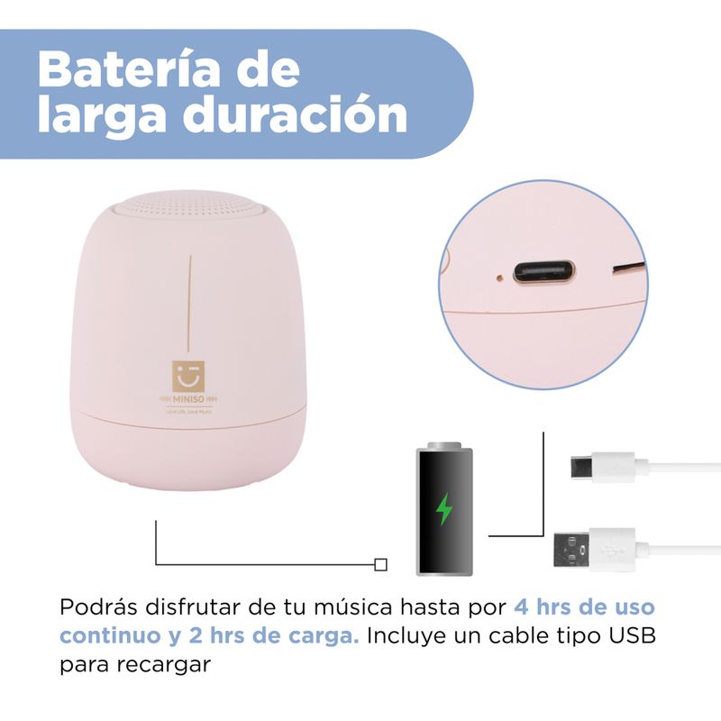 Bocina-Inal-mbrica-Miniso-Minimalista-Sint-tica-Rosa-7-25316
