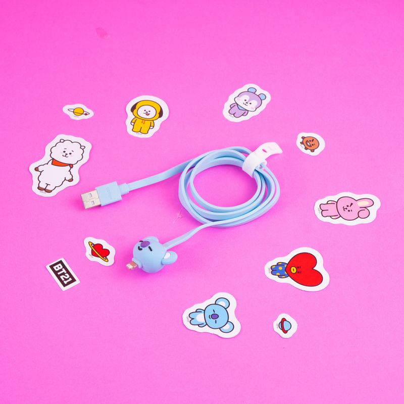 Cable-De-Carga-R-pida-Y-Datos-BT21-Koya-USB-A-Lightning-Sint-tico-Azul-12-W-3-25803