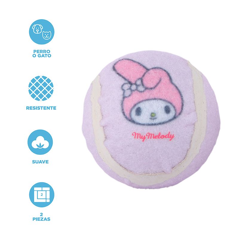 Set-Pelotas-Para-Perro-Sanrio-My-Melody-Pelotas-Poli-ster-Lilas-Chicas-2-Piezas-4-25338