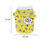 Ropa-Para-Mascotas-Minions-Bob-Camisa-96-Poli-ster-4-Elastano-Amarilla-7-25340
