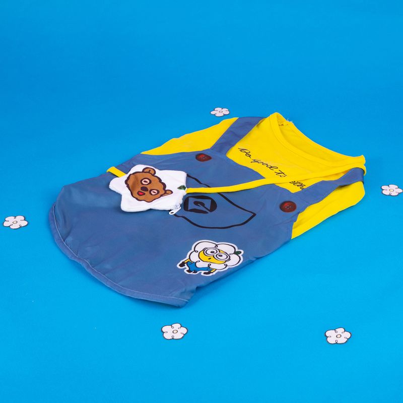 Ropa-Para-Mascotas-Minions-Tim-Camisa-96-Poli-ster-4-Elastano-Amarilla-2-25341