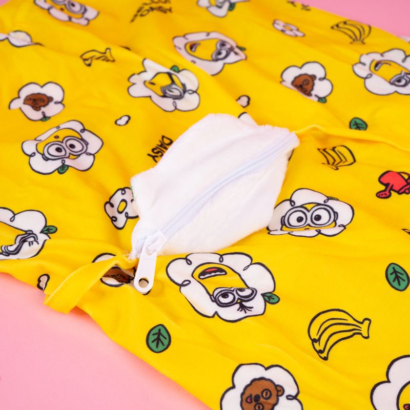 Ropa-Para-Mascotas-Minions-Colecci-n-Daisy-96-Poli-ster-4-Elastano-Amarillo-Camisa-5-25342