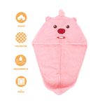 Toalla-Para-Cabello-Miniso-Zanmang-Loopy-86-Poli-ster-14-Poliamida-Rosa-3-25846