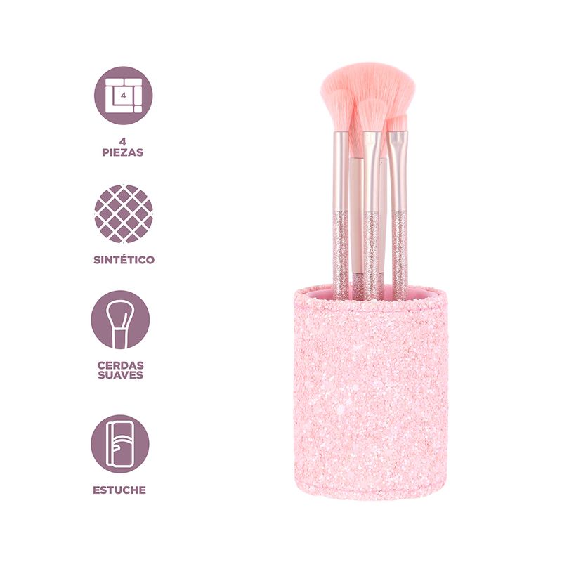 Kit-Brochas-De-Maquillaje-Con-Organizador-Miniso-Sint-ticas-Rosas-4-Piezas-4-26040