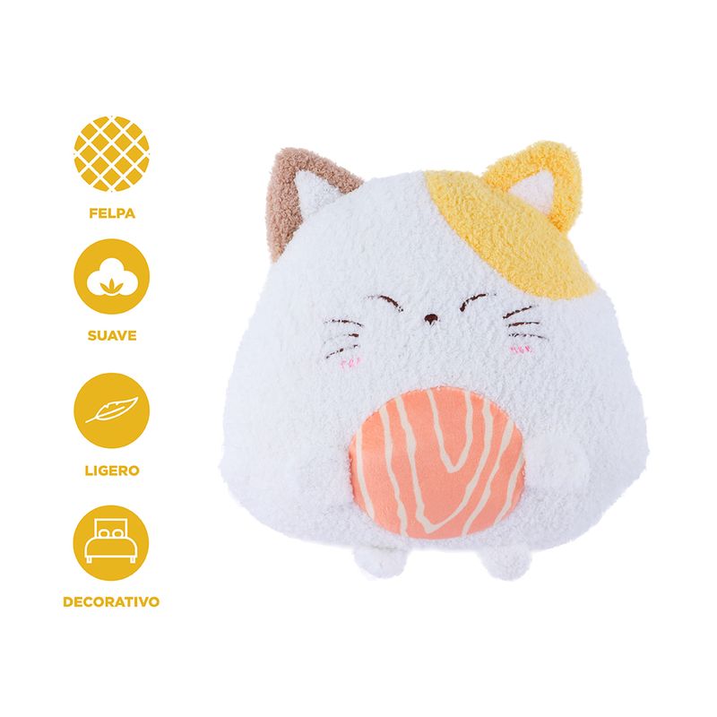 Peluche-Miniso-Gatito-Sushi-Felpa-Blanco-4-25372