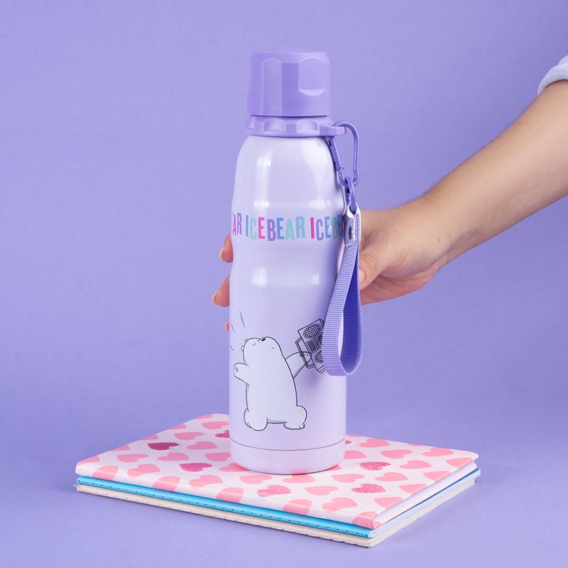 Termo-Con-Tapa-Enroscable-We-Bare-Bears-Polar-Music-Festival-Acero-Inoxidable-Morado-600-ml-2-25381