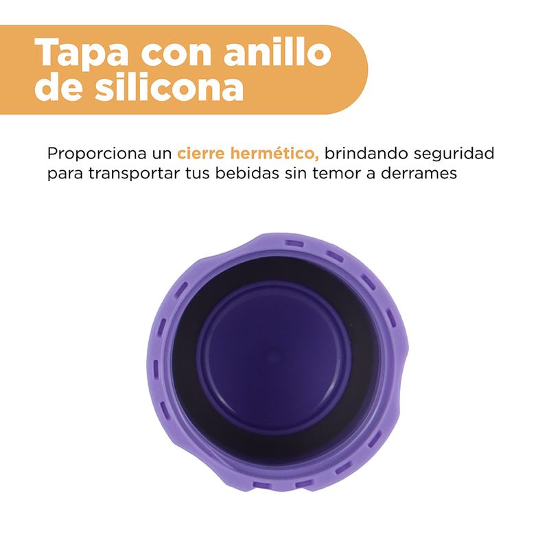 Termo-Con-Tapa-Enroscable-We-Bare-Bears-Polar-Music-Festival-Acero-Inoxidable-Morado-600-ml-5-25381