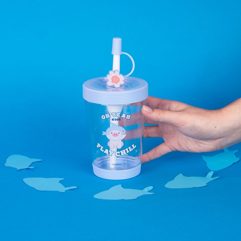Vaso-Con-Tapa-Y-Popote-Miniso-Cerdita-Gigi-Pl-stico-Azul-535-ml-2-25390
