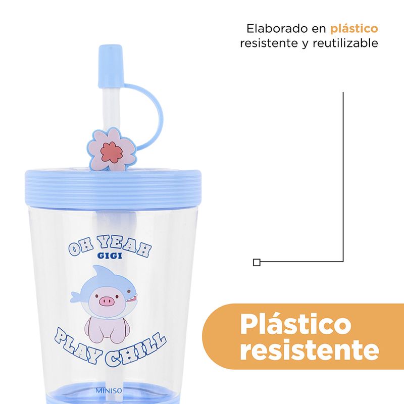 Vaso-Con-Tapa-Y-Popote-Miniso-Cerdita-Gigi-Pl-stico-Azul-535-ml-7-25390