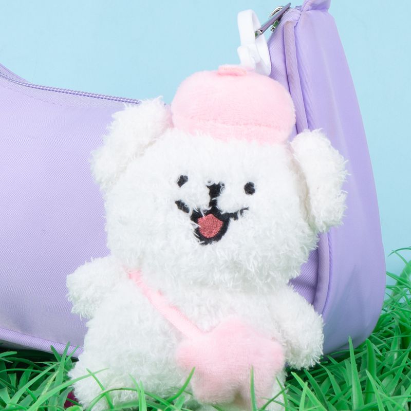 Llavero-Miniso-Maltes-Con-Boina-Y-Bolso-Felpa-3-25912