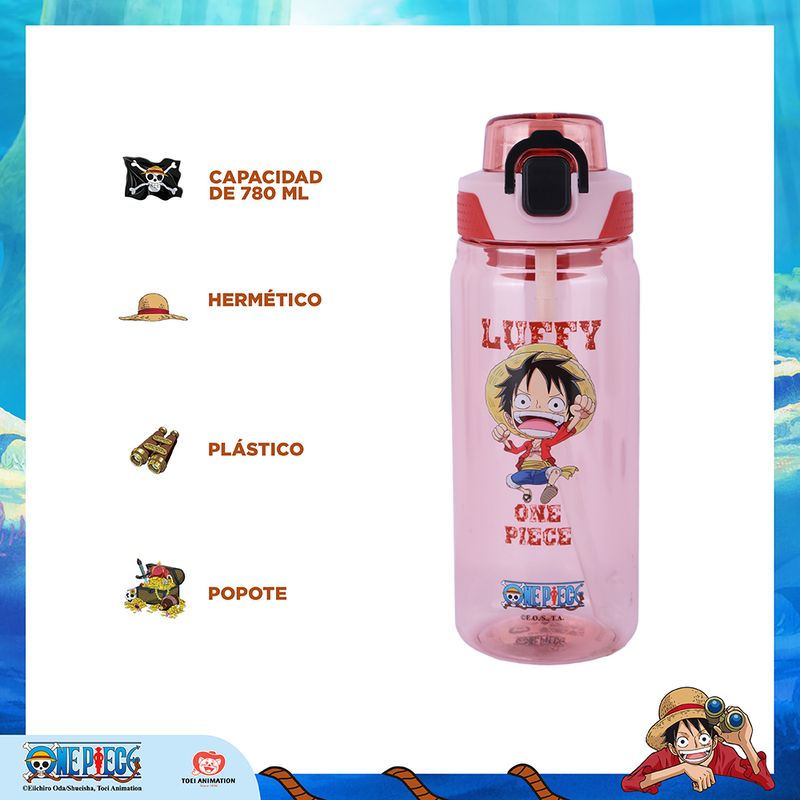 Cilindro-Con-Tapa-Enroscable-One-Piece-Monkey-D-Luffy-Pl-stico-Rosa-780-ml-4-25421