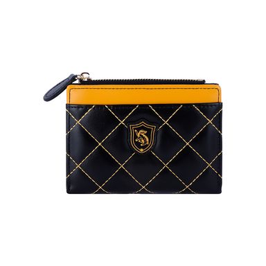 Cartera Para Mujer Harry Potter Hufflepuff Sintética Negra