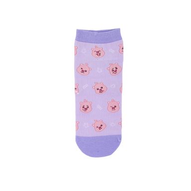 Tines Para Mujer Miniso Zanmang Loopy 58 % Algodón, 30% Poliéster, 9% Poliamida, 3% Elastano Morados