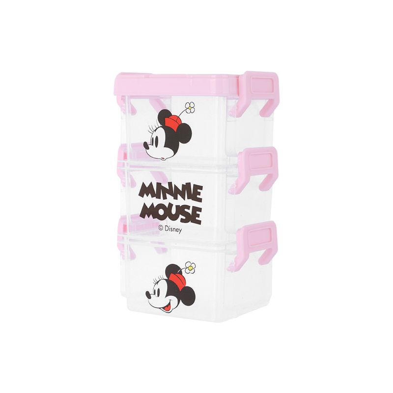 Set-Organizadores-De-Escritorio-Disney-Minnie-Mouse-Apilables-Sint-ticos-Transparentes-2-Piezas-1-25733