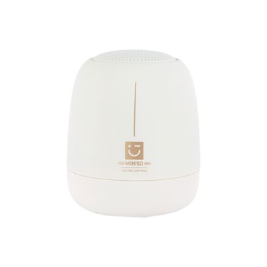 Parlante Inalámbrico Minimalista Beige Sintético Miniso