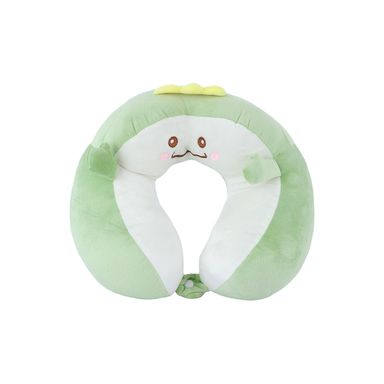 Almohada De Viaje Miniso Ranita Textil Verde